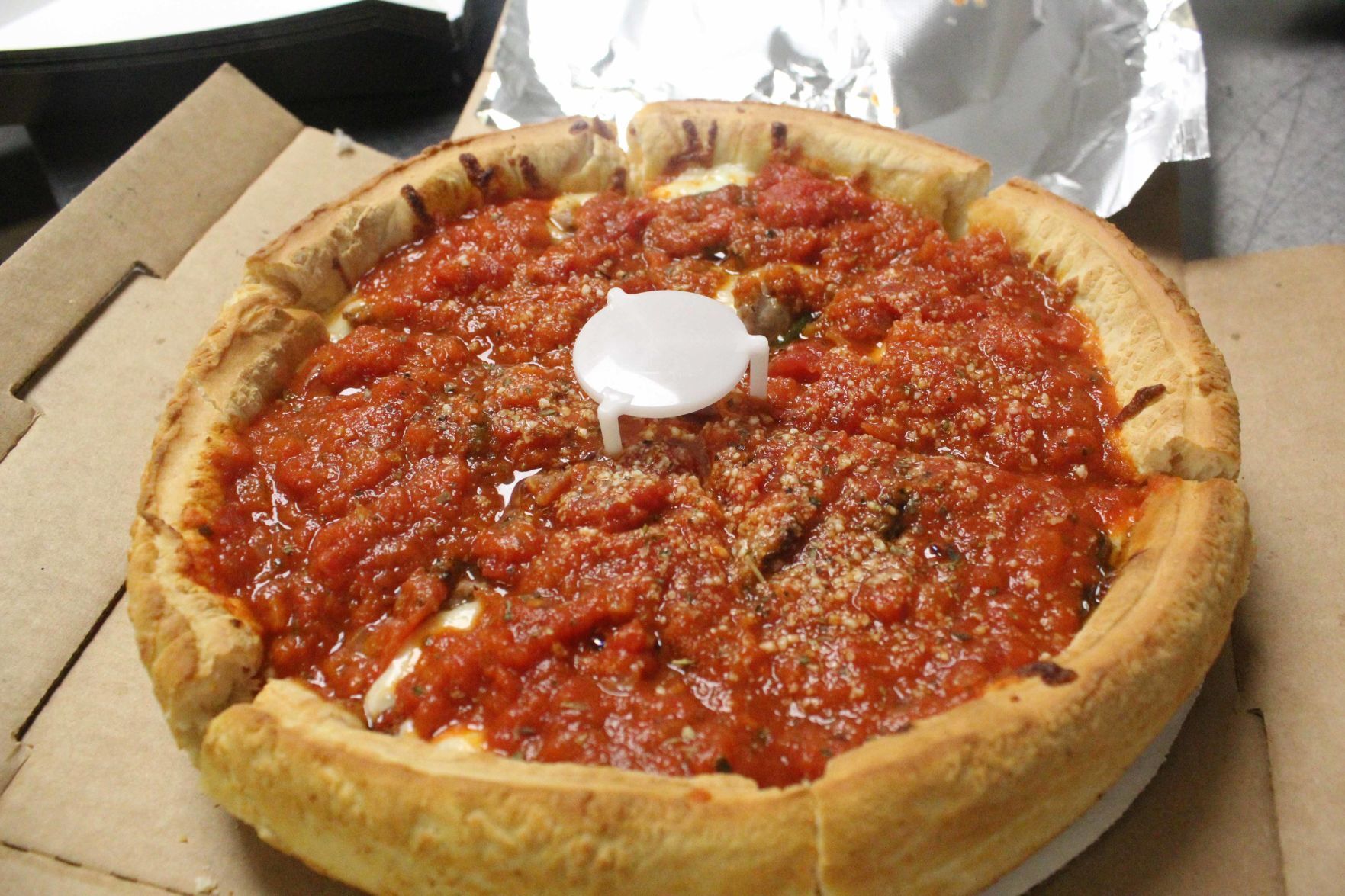Rosati's Pizza photo of deep dish pizza